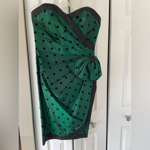 A.J. Bari Cocktail Dress - Green - 10